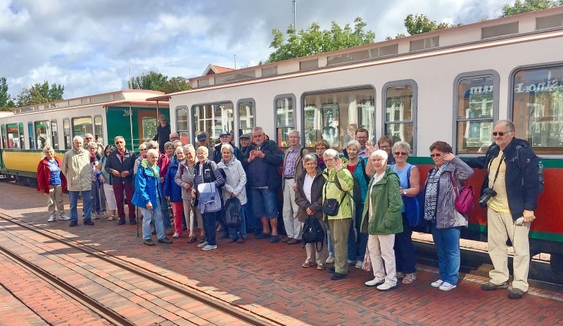 Tagesfahrt des HVV Schledehausen nach Borkum. 44 Teilnehmer